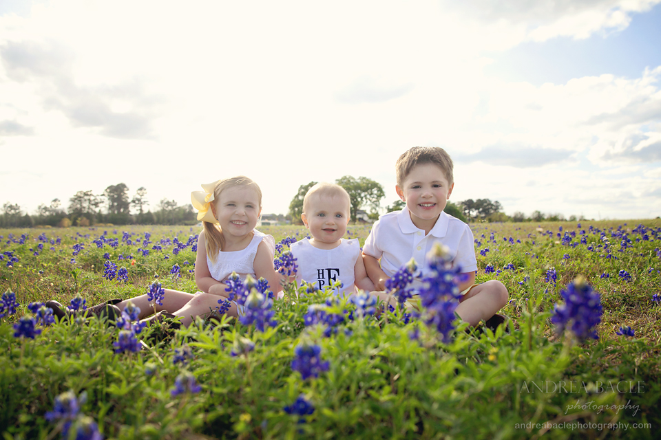 twins and little brother bluebonnets montgomery tx