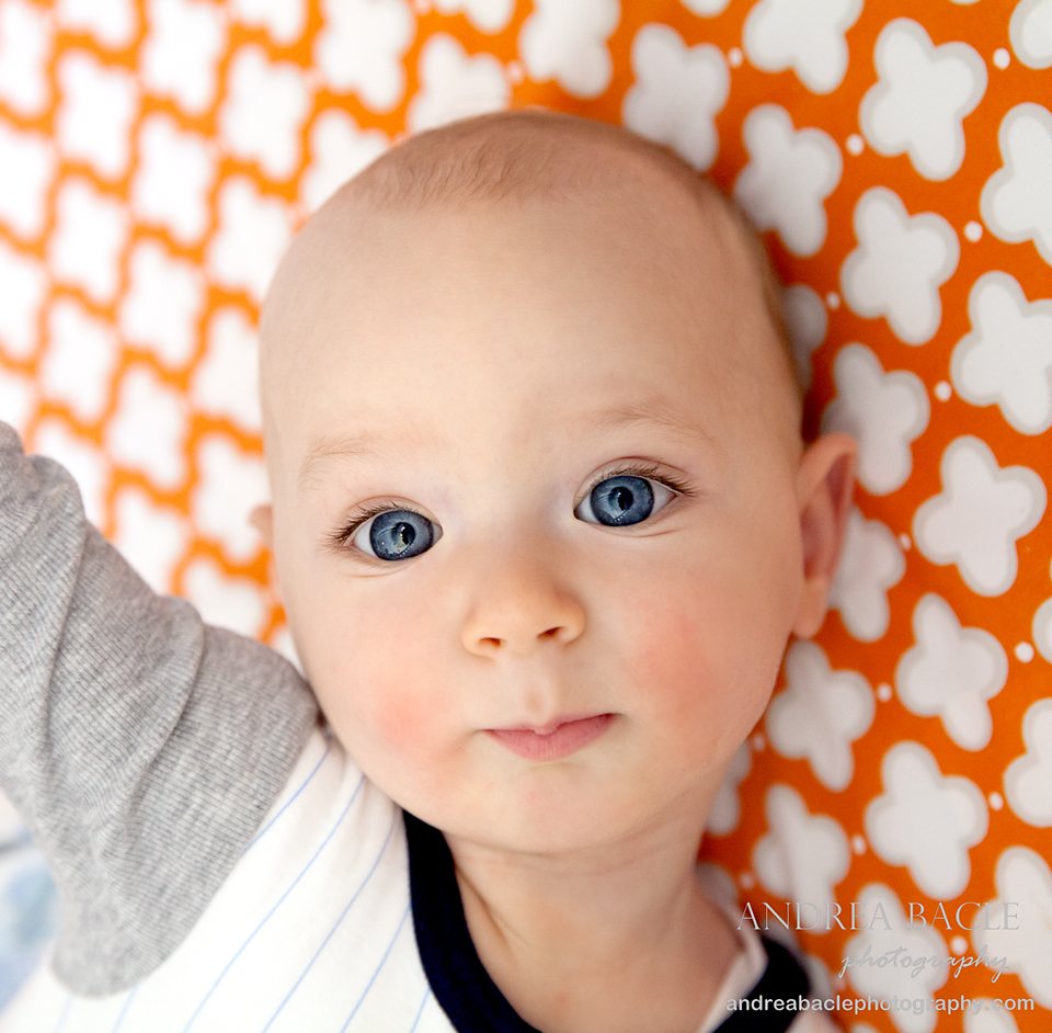 02blog six month baby boy orange crib