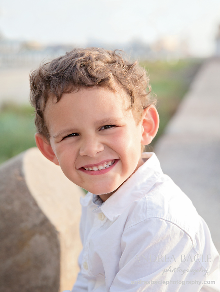galveston family session four year old