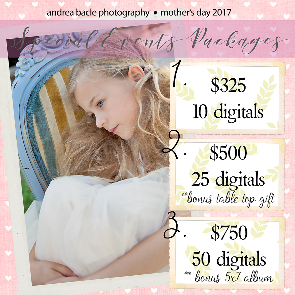 mother's day photography sessions